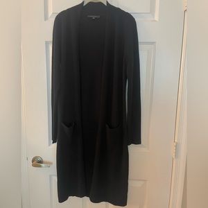 CYRUS Black Mid-weight long duster sweater. Size small. NWOT